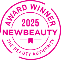 2025 newbeauty award winner badge